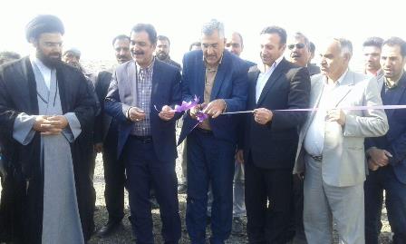 افتتاح و کلنگ زنی ۲ طرح تولیدی در اردستان