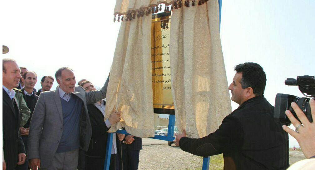 بهره برداری از ۲ طرح عمرانی در خداآفرین