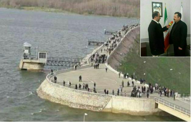 آب سد مهاباد به بیش از ۷۶میلیون مترمکعب رسید