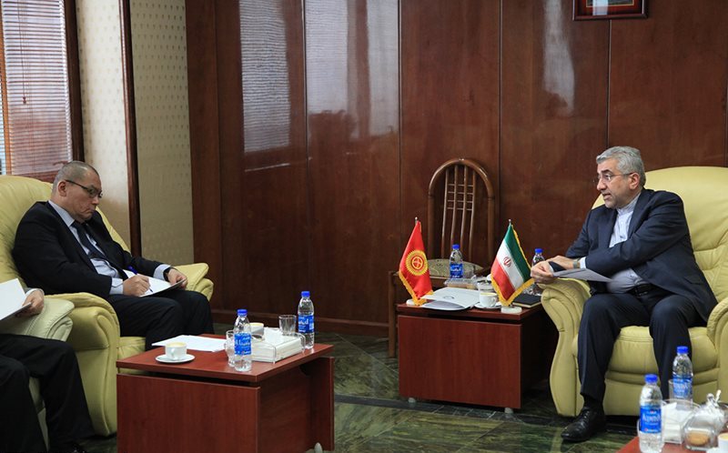 ایران برای همکاری در زمینه‌های آب و انرژی با قرقیزستان اعلام آمادگی کرد