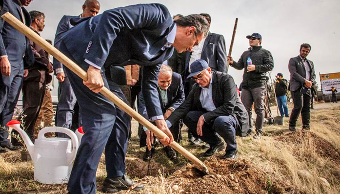 پروژه کاشت ۱۵ هزار اصله نهال توسط ایرانسل آغاز شد