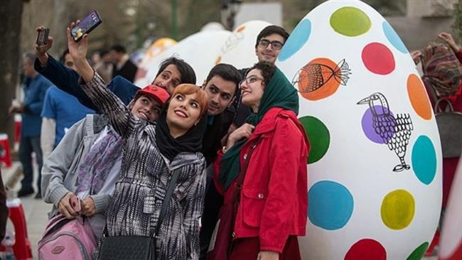 برگزاری مراسم قاشق زنی و نوروز خوانی در قلب پایتخت