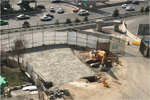 فاز اول ساماندهی بزرگراه شهید چمران سرعت گرفت