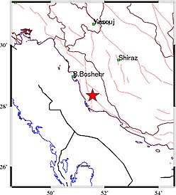 زمین‌لرزه ۵٫۹ ریشتری بوشهر را لرزاند