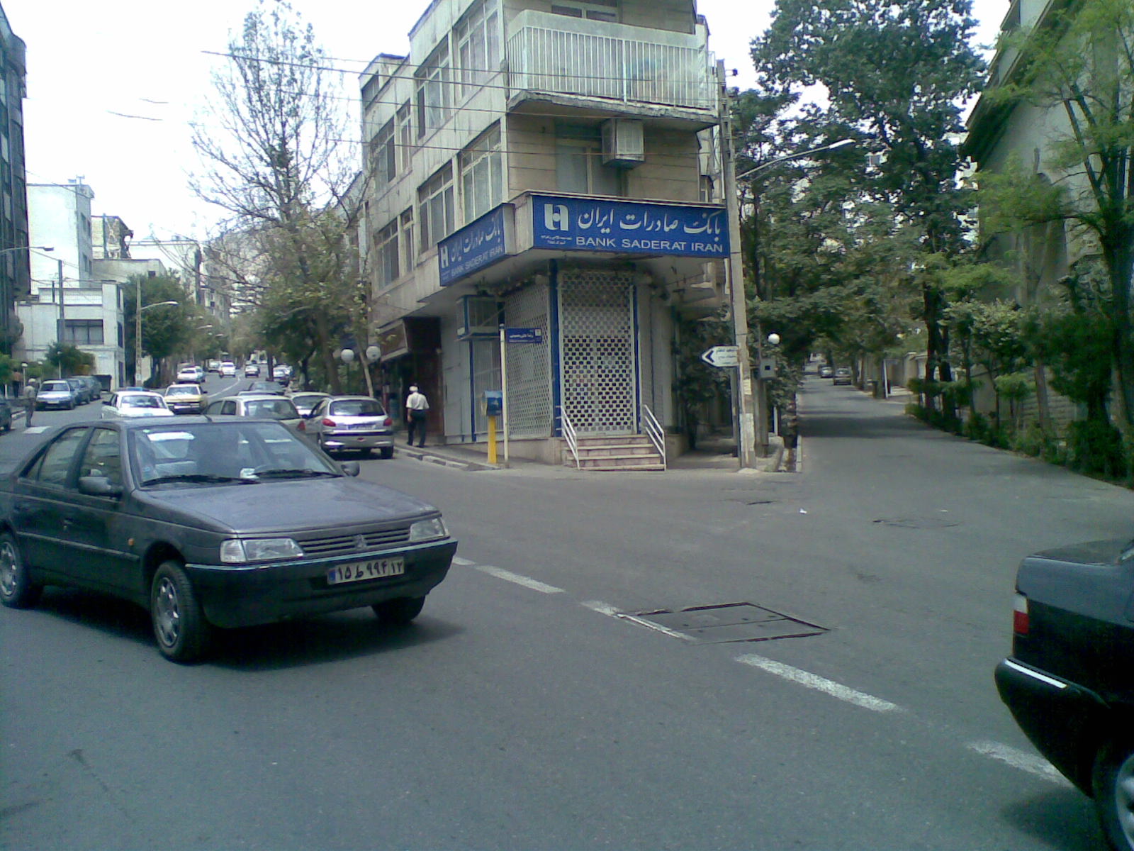 گره ترافیکی زعفرانیه ساماندهی شد