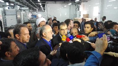 بهره برداری از بزرگ ترین کارخانه تولید کیسه خون خاورمیانه
