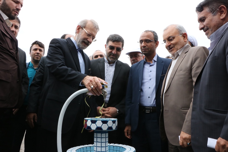 افتتاح سه طرح زیرساختی در روستاهای قم