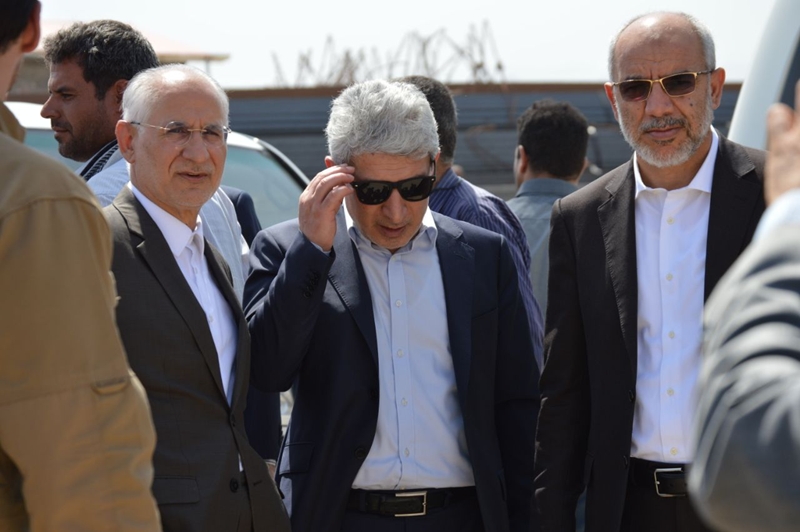 بازدید مدیرعامل بانک سپه از مناطق زلزله زده و واحدهای تولید استان کرمانشاه
