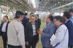 بازدید عضو هیات مدیره بانک صنعت‌ومعدن از واحدهای صنعتی استان اردبیل