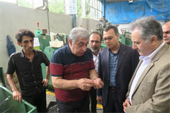 بازدید عضو هیات مدیره بانک صنعت‌ومعدن از سه واحد صنعتی استان مازندران