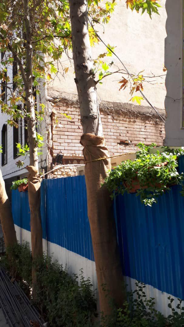 حصارهای کارگاهی، پایه گلدان‌های شهری در شمال تهران