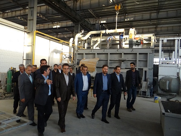 بازدید مدیرعامل بانک ملت از چندین پروژه در اراک