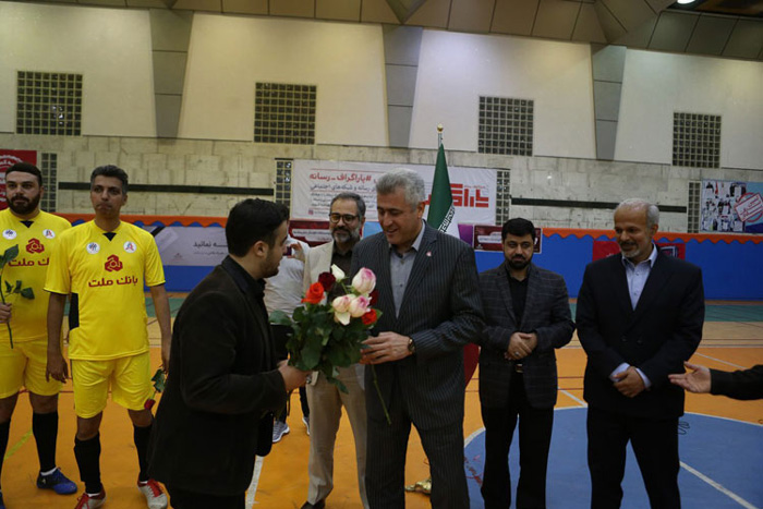 پیروزی‌های قاطع بانک ملت در مسابقات فوتسال جام ولایت