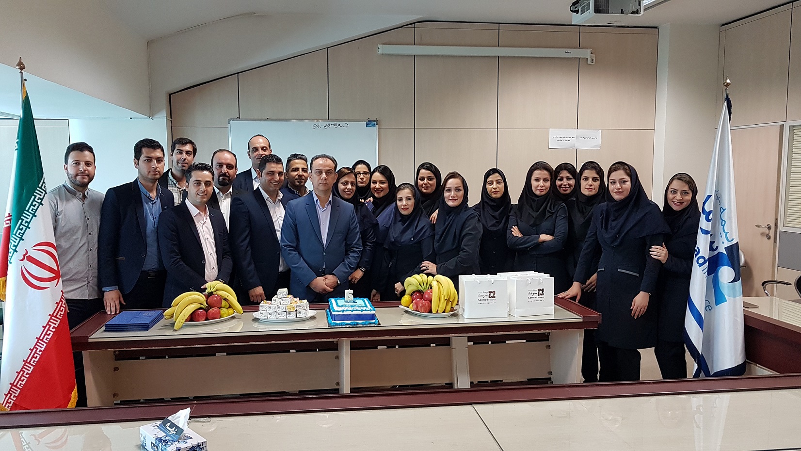 قدردانی از نمایندگان برتر استان گیلان در سالروز تاسیس بیمه سرمد