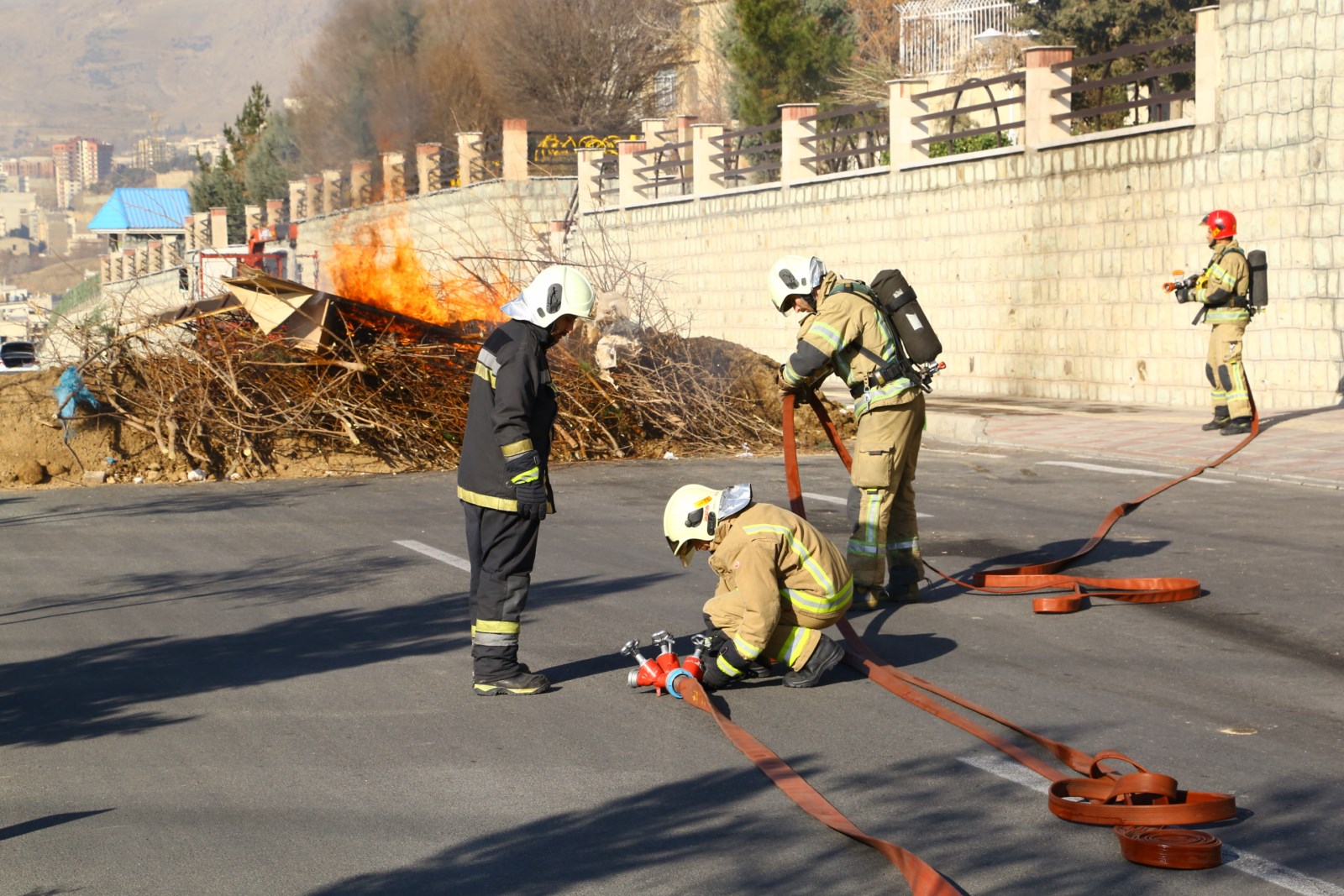 ۵۰۰ دوامی آماده امداد رسانی به شهروندان شمال تهران شدند