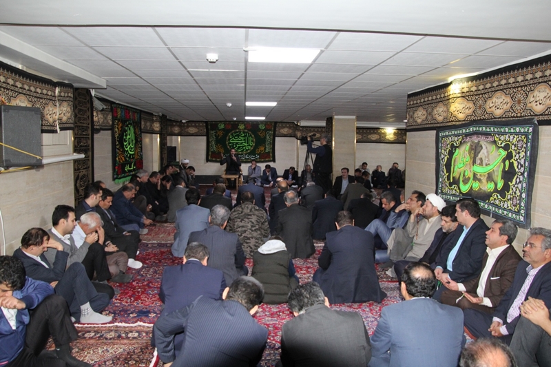 مراسم عزاداری اربعین حسینی در پست‌بانک‌ایران برگزار شد