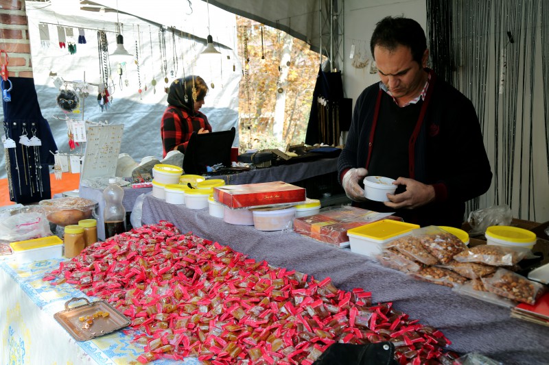 برپایی نمایشگاهی از توانمندی‌های اقوام مختلف ایرانی در جنب پارک ساعی