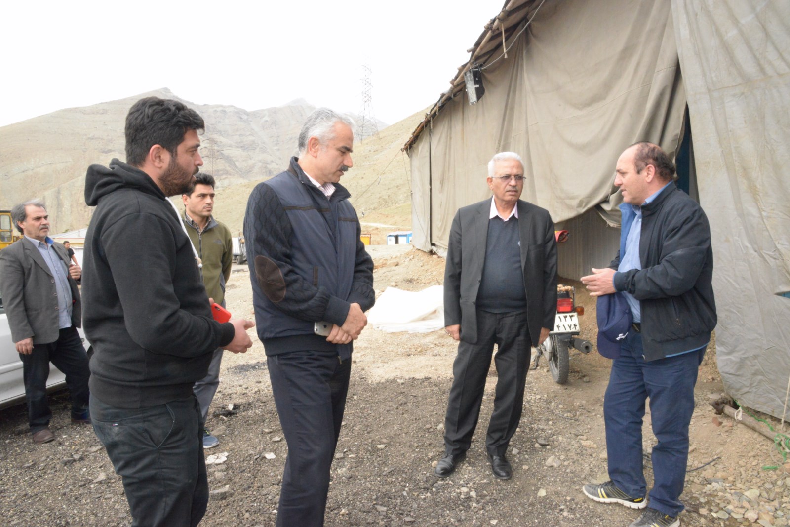  آماده سازی سایت‌های برف روبی شمال تهران