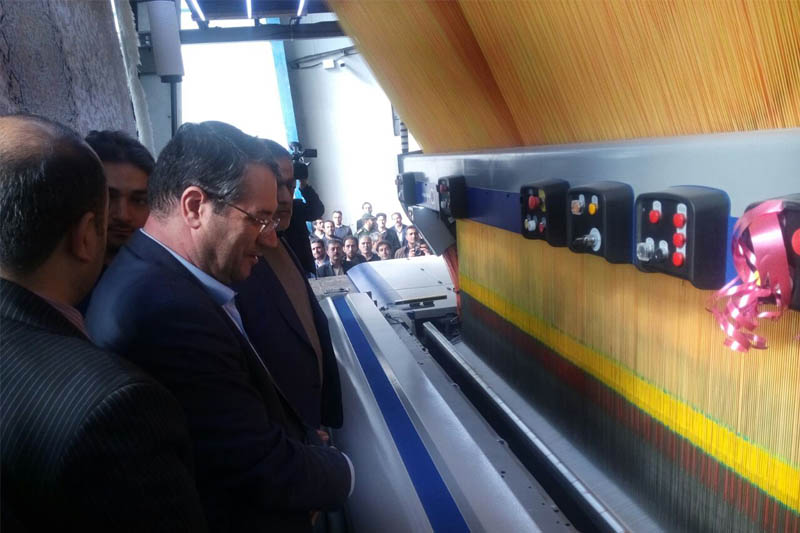 گشایش بزرگترین واحد تولید فرش ماشینی آذربایجان غربی