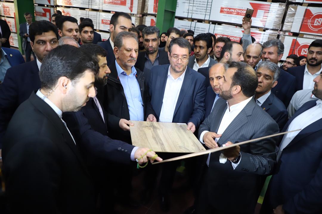 گشایش ۲ واحد صنعتی در اهواز با حضور جهانگیری