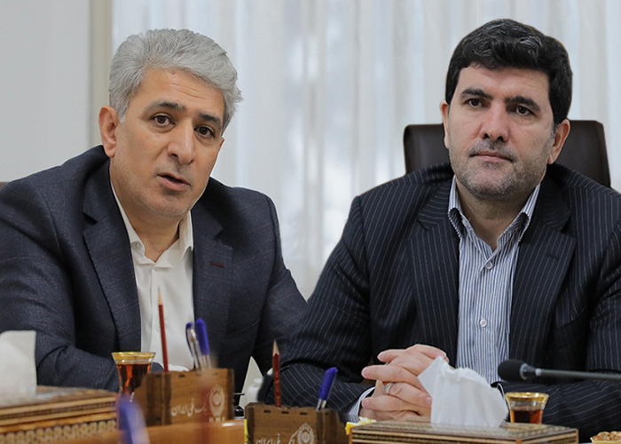 جلسه مشترک مسئولان شرکت ملی پست و بانک ملی