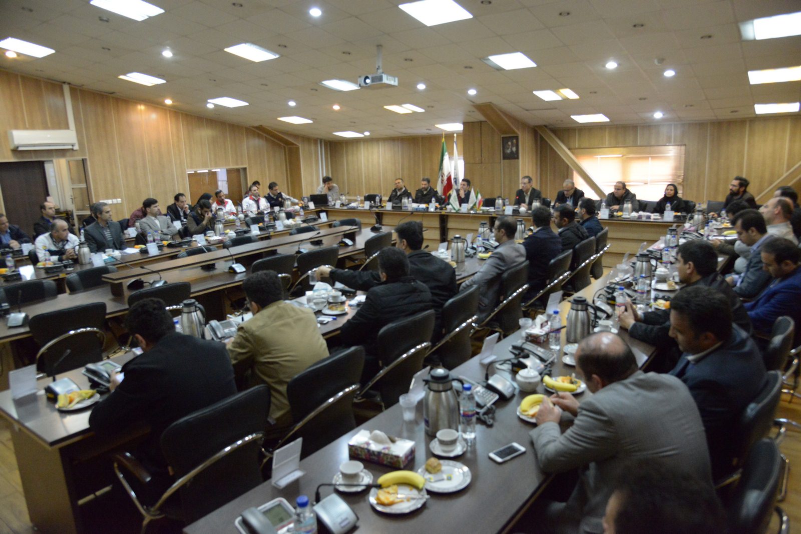 ستاد بحران منطقه یک آماده مدیریت بارش ها شد