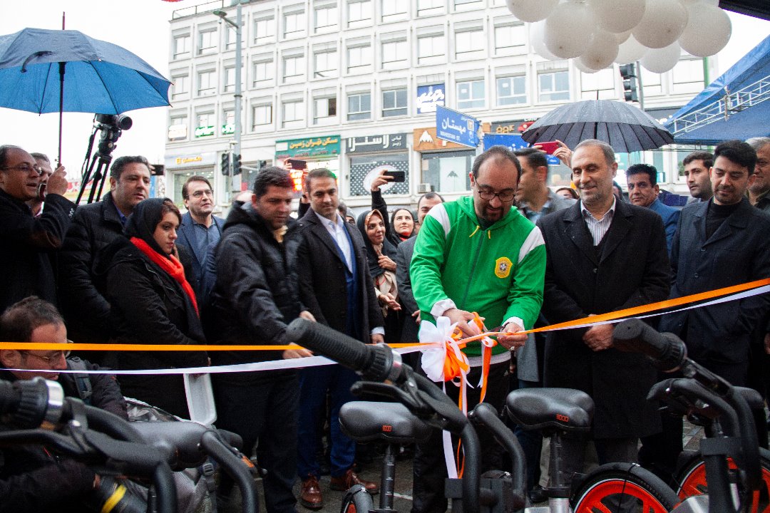 تحقق هوای پاک در تهران با دوچرخه‌های بیدود