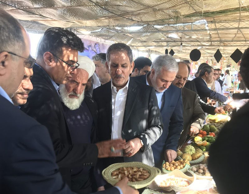 جهانگیری از نمایشگاه توانمندی‌ها سیستان و بلوچستان بازدید کرد