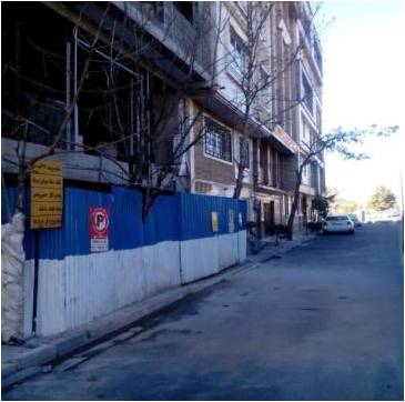 جمع آوری سد معبرهای ساختمانی در شمال تهران