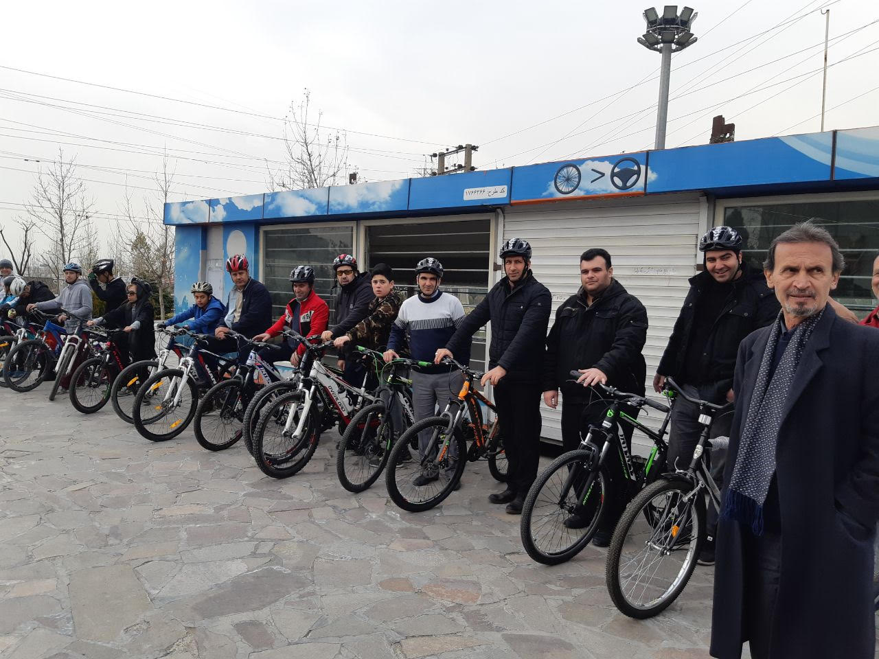 گشایش نخستین خانه دوچرخه در بوستان بزرگ مهرگان
