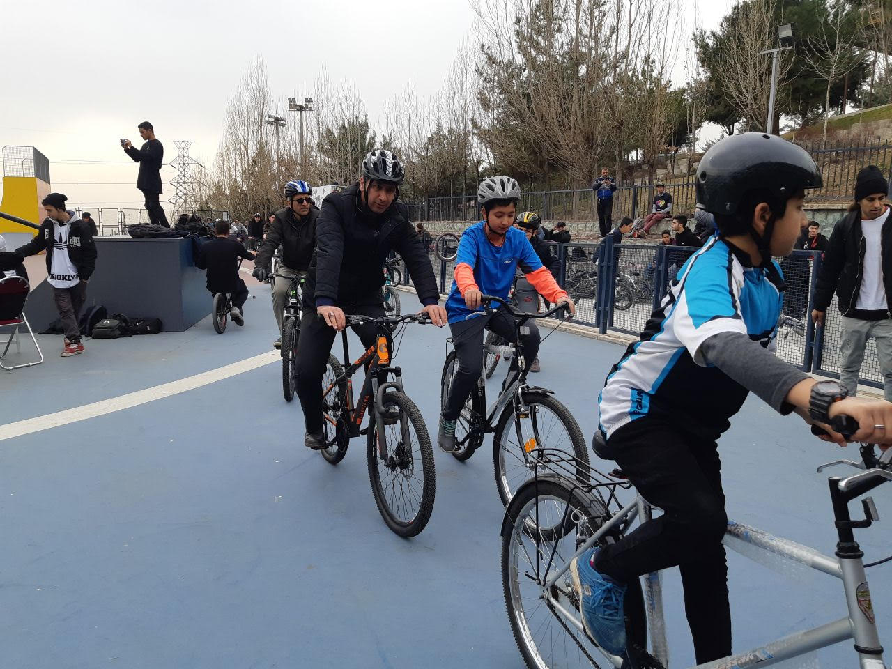 گشایش نخستین خانه دوچرخه در شمال تهران