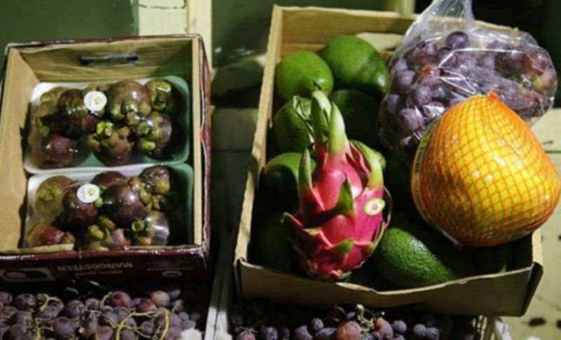 کشف میوه‌های قاچاق در میدان مرکزی پایتخت