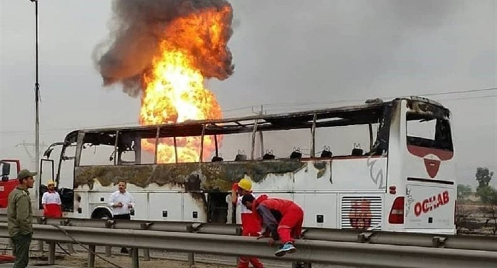 پیگیری درمان مجروحان انفجار خط لوله گاز آزادراه اهواز-ماهشهر