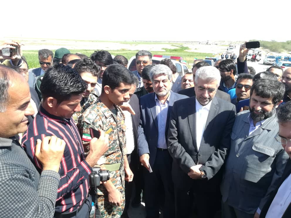 آغاز عملیات آماده سازی نیروگاه برق رامهرمز با حضور وزیر نیرو