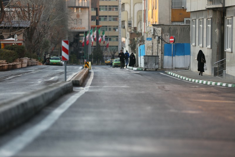 مرمت و بازسازی پله هشتم خیابان حضرت ولیعصر(عج) به خیابان گاندی