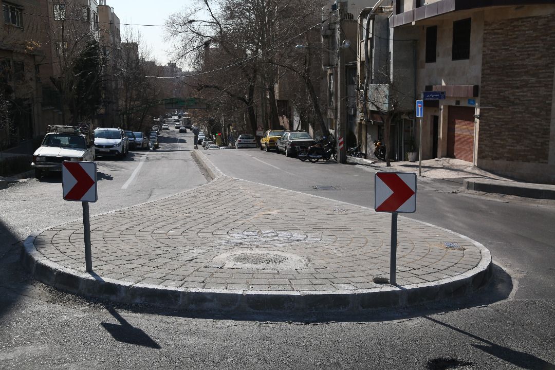 اجرای عملیات اصلاح هندسی در میدان هنر