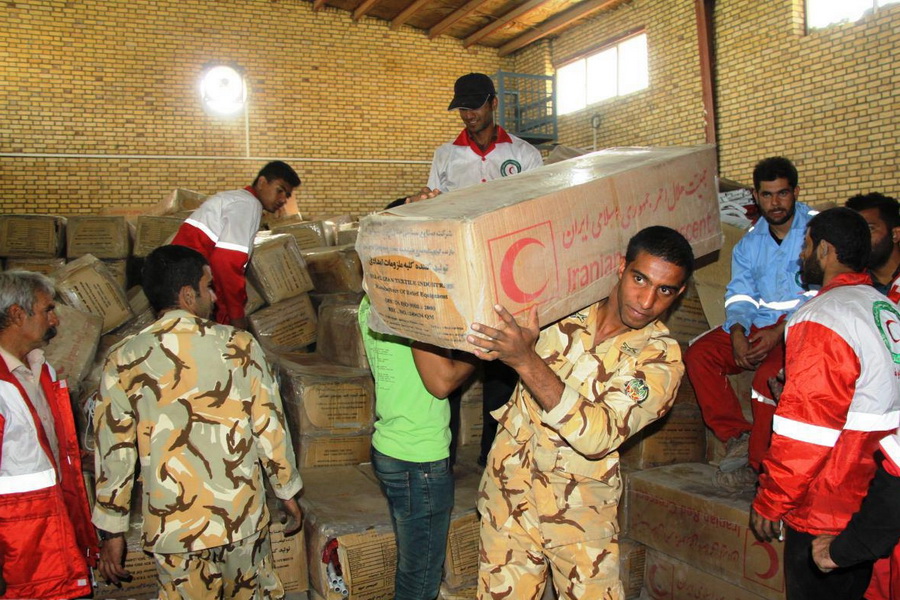 ارسال ۳ میلیون قلم کالا و تجهیزات به مناطق سیل‌زده