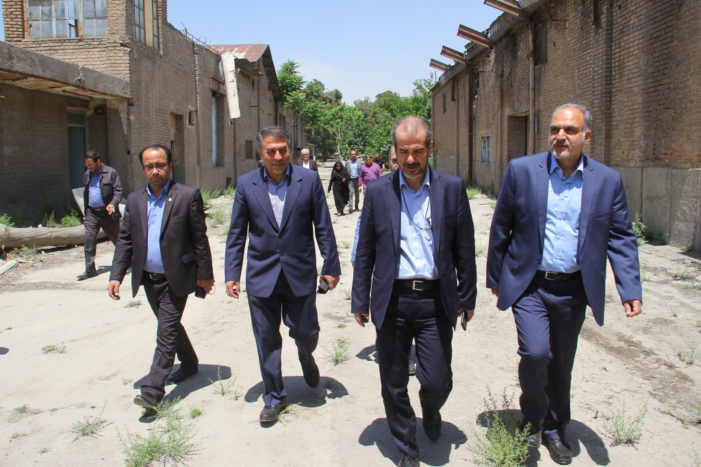 طرح موضعی کارخانه چیت ری تهیه شد