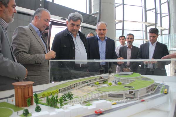 بازدید شهردار تهران از روند تکمیل مجموعه فرهنگی گردشگری رازی در منطقه ۲۰