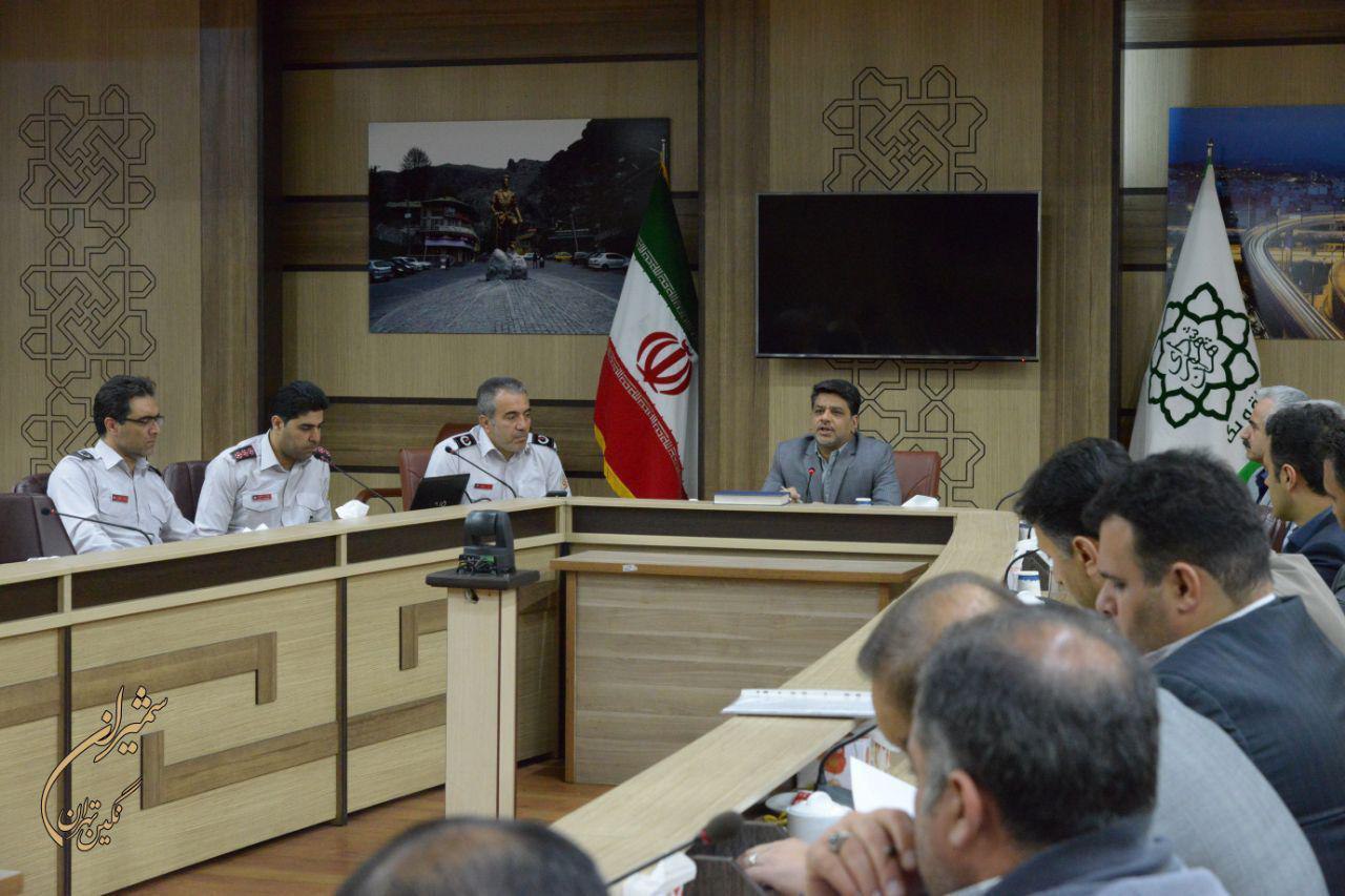 اصول آتش نشانی در ساخت و سازها با جدیت پیگیری می‌شود