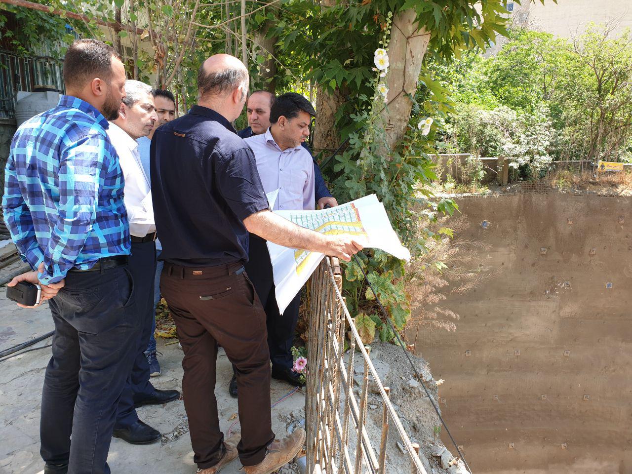 گود پر خطر نیاوران مقاوم سازی می‌شود