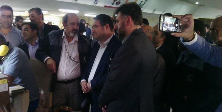 بازدید وزیر صمت ازشهرک صنعتی شمس‌آباد