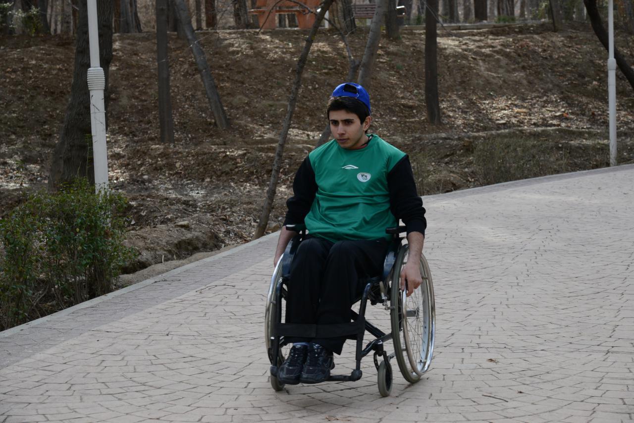 ‌ویلچر در بوستان‌های فرامنطقه ای شمال تهران جانمایی شد