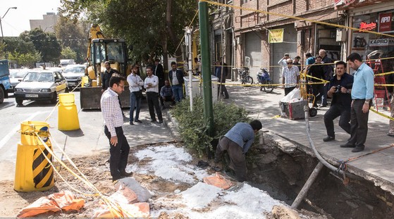 تهران سالانه حدود ۵ میلیمتر فرونشست دارد