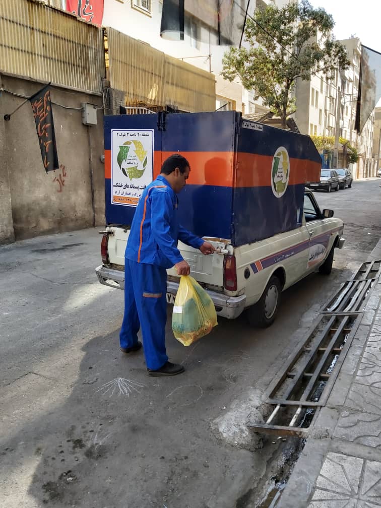 طرح نمونه برداری پسماندهای خشک اجرا شد