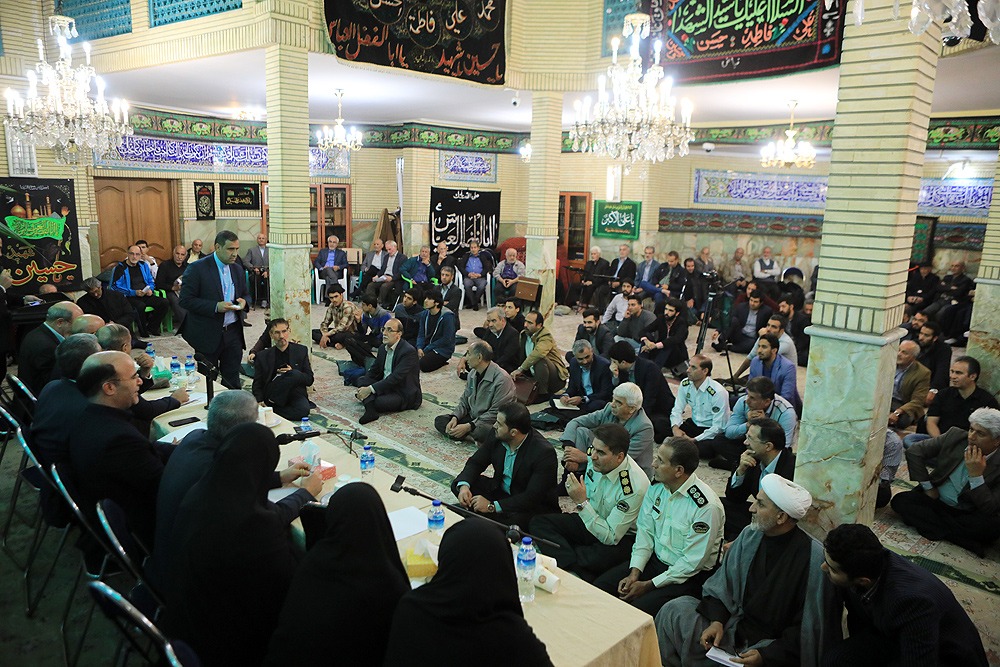 دیدار مردمی نمایندگان ملت با شهروندان منطقه شش