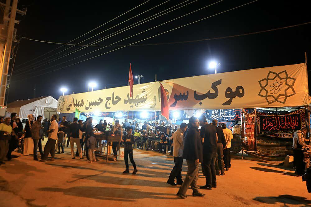 اسکان ۴۰ هزار نفر در موکب شهید همدانی در طول ایام اربعین