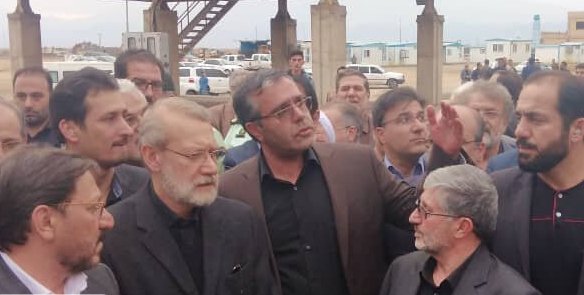 گشایش فاز دوم فولاد کویر دامغان توسط رییس مجلس