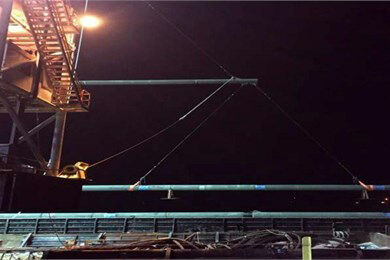 خط لوله دریایی فاز ۱۶ پارس جنوبی تعمیر و راه‌اندازی شد