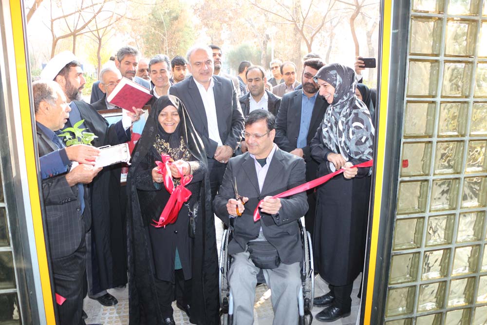 پروژه مناسب سازی سرای محله شهادت افتتاح شد